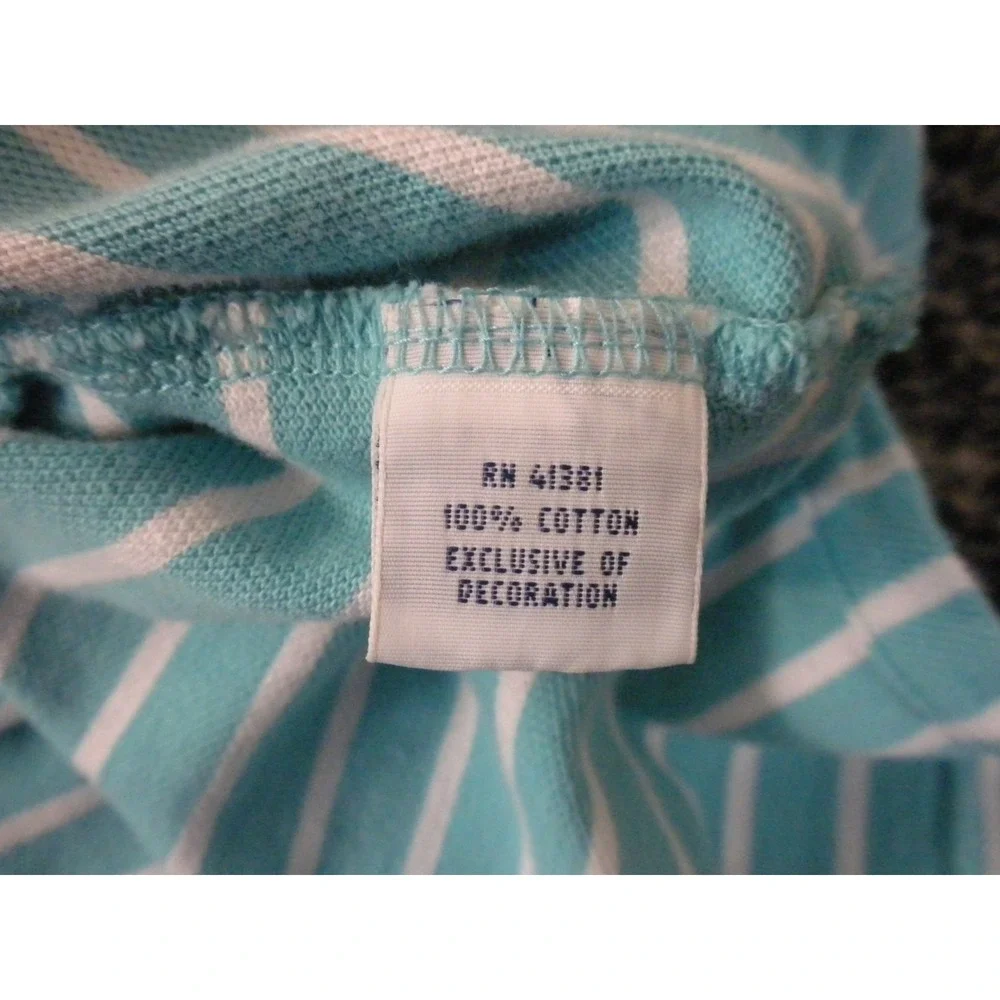 Polo Ralph Lauren Polo Shirt Mens XL Seafoam Green Striped Knit Pony Golf Preppy